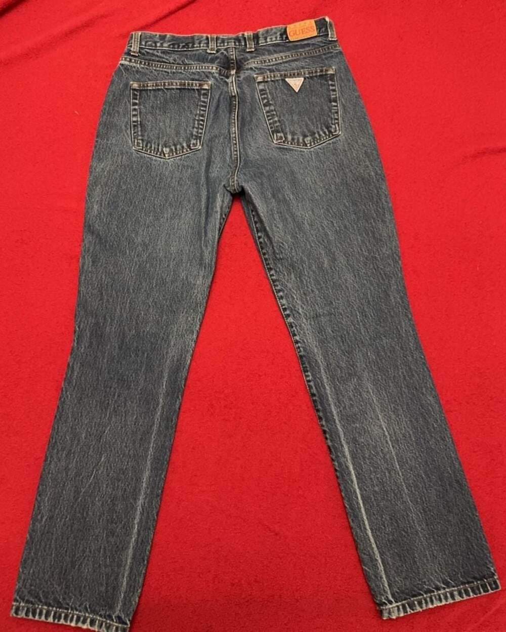 Vintage Guess Jeans Size 32 Classic Fit Narrow Leg Denim Style 1050 RG